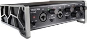 tascam us 2x2 2 in 2 out audio midi interface with hdda mic preamps and ios compatibility photo