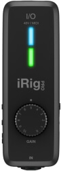 ik multimedia irig pro i o audio and midi interface for mac windows ios photo