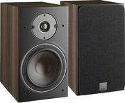 dali oberon 3 stand mounted speaker walnut photo