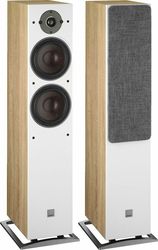 dali oberon 7 floorstanding loudspeaker light oak photo