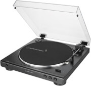 audio technica at lp60x bk fully automatic belt drive turntable black photo