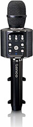 lenco bmc 090bk bluetooth mic and speaker lights black photo