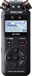 tascam dr 05x stereo handheld recorder photo