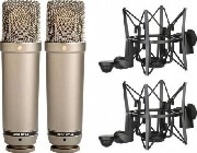 rode nt1 a pair of condenser microphones photo