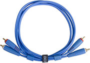 udg gear u97001lb ultimate audio cable set rca rca blue straight 15m photo