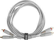 udg gear u97001wh ultimate audio cable set rca rca white straight 15m photo