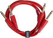 udg gear u97002rd ultimate audio cable set 1 4 jack 1 4 jack red straight 15m photo