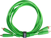 udg gear u97003gr ultimate audio cable set rca rca green straight 3m photo