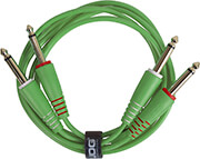 udg gear u97004gr ultimate audio cable set 1 4 jack 1 4 jack green straight 3m photo udg gear u97004gr ultimate audio cable set 1 4 jack 1 4 jack green straight 3m photo