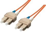 equip 253313 fiber optic patchcable sc sc duplex mm 50 125 om2 orange lsoh 3m photo