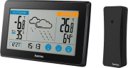 hama 186314 touch weather station black photo