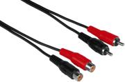 hama 43242 audio extension cable 2xrca 5m photo