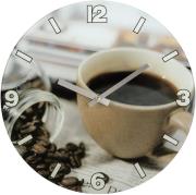hama 136217 wall clock coffee photo