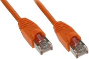 inline patch cable s ftp cat5e rj45 05m orange photo