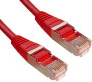 inline patch cable s ftp cat5e rj45 05m red photo