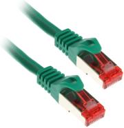 inline patch cable s ftp cat6 rj45 5m green photo