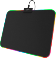 hama 113795 urage rag illuminated led gaming mouse pad speed versionmid size photo