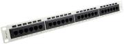 lanberg 24 port unshielded cat5e 1u 19 patch panel grey photo