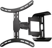 hama 118619 fullmotion tv wall bracket 3 stars 65 black photo