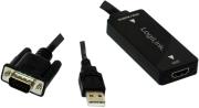 logilink cv0060 vga with usb audio to hdmi converter photo