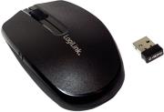 logilink id0114 wireless travel optical mouse 24ghz 1600dpi black photo