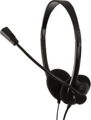 logilink hs0001 stereo headset with microphone deluxe photo