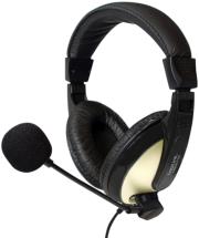 logilink hs0011a stereo headset with microphone high comfort photo