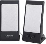 logilink sp0025 active stereo 20 speaker black photo