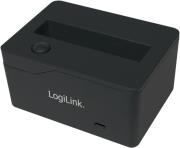 logilink qp0025 quickport usb 30 to sata 25 hdd ssd black photo