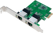 logilink pc0075 2 port gigabit lan pci express card photo