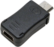 logilink au0010 usb 20 adapter mini usb female to micro usb male black photo