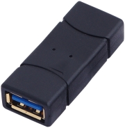 logilink au0026 usb 30 adapter af af gold plated black photo