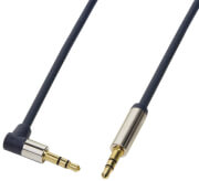 logilink ca11300 audio cable 2x 35mm male one side 90° angeled gold plated 3m dark blue photo logilink ca11300 audio cable 2x 35mm male one side 90° angeled gold plated 3m dark blue photo
