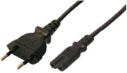 logilink cp092 power cord euro 8 18m black photo