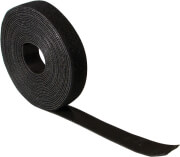 logilink kab0055 wire strap with velcro tape 20mm 10m black photo