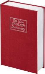 hama 50531 bs 180 book safe the new english dictionary design red photo