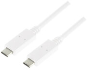 logilink cu0130 usb c 31 to usb c 31 gen2 cable 05m white photo