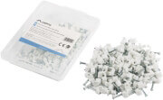 lanberg 35mm cable clips 100pcs white photo