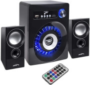 audiocore ac910 bluetooth 21 speaker system fm radio tf card input aux usb