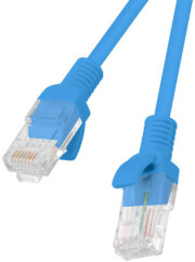lanberg patchcord cat5e 025m blue 10 pack photo