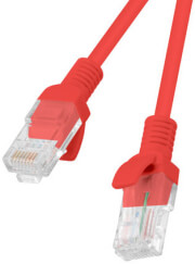 lanberg patchcord cat5e 025m red 10 pack photo