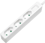 logilink lps229 socket outlet 3 way slim 15m white photo