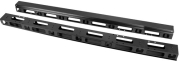 lanberg 2x vertical cable management panel for 19 32u free standing cabinets ff01 ff02 black photo