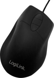 logilink id0163 silicone optical mouse usb 800 dpi ip68 black photo