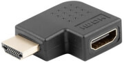 lanberg adapter hdmi male to hdmi female 90b° left photo