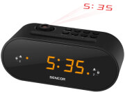 sencor src 3100 b projection radio alarm clock black photo