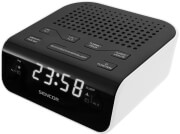 sencor src 136 wh radio alarm clock white photo