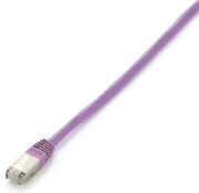 equip 605657 patch cable cat6a s ftp pimf lsoh 05m purple photo