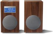 tivoli model 10 m10cwl contemporary collection with stereo speakers walnut silver photo