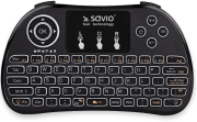 savio kw 02 illuminated wireless keyboard for tv box smart tv consoles pc